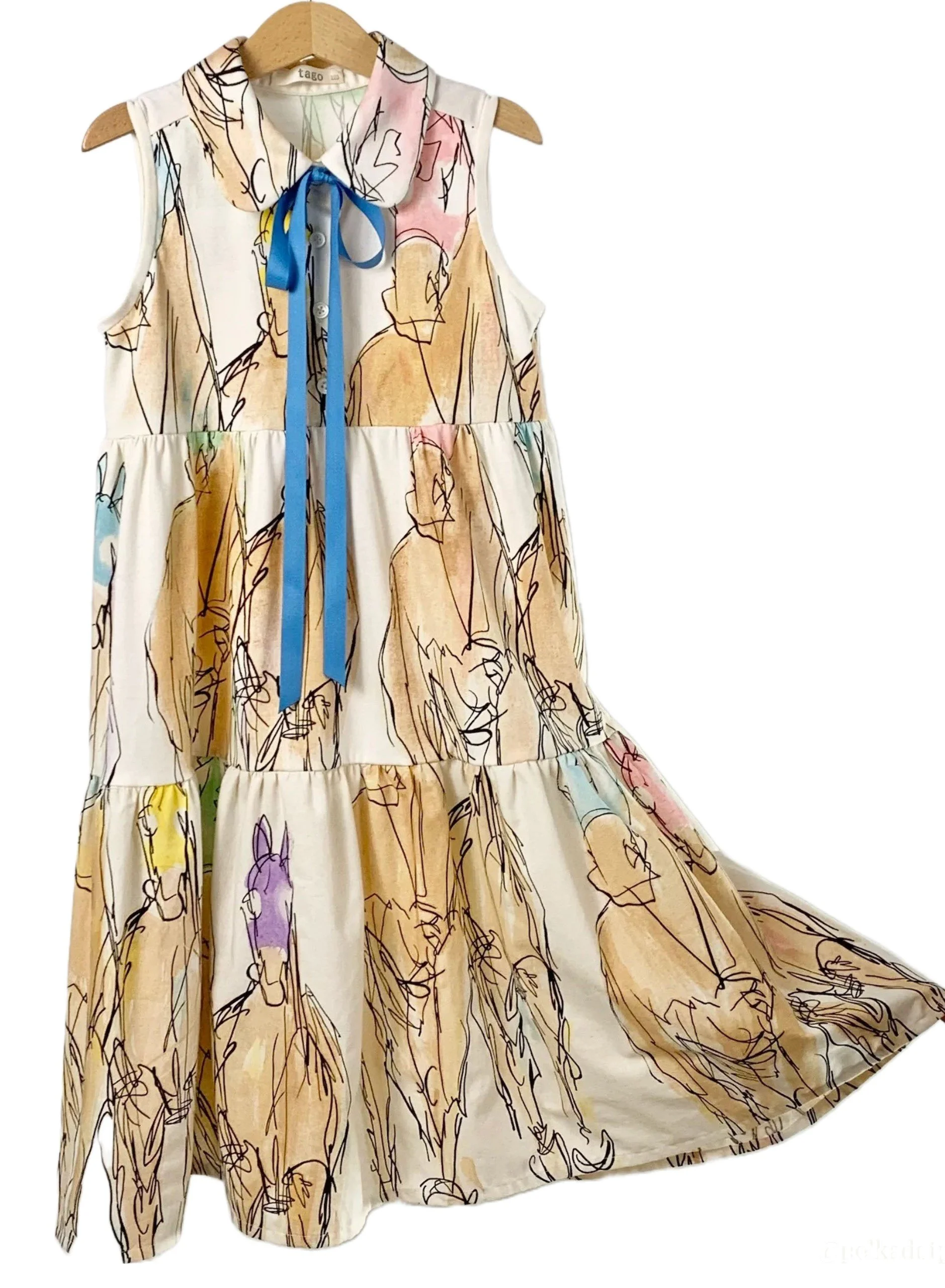【タグ付未使用】the toe Hesiod Frills Dress Hesiod Frills Dress – THE TOÉ